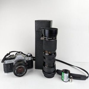 Canon AE-1 Program Vintage Film Camera